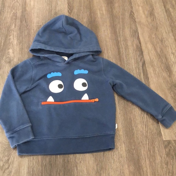 Lot of 3- 5Y Gap Monster Hoodie, Bob Der Bar Sweatshirt, Gymboree Skinny Jeans - Picture 2 of 15